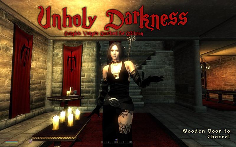 Welcome to Unholy Darkness, a complete vampire overhaul for Oblivion. 